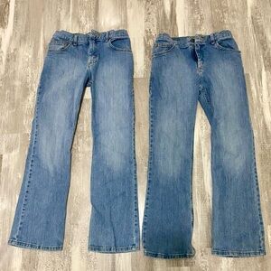 Wrangler boys slim Bootcut Jeans bundle